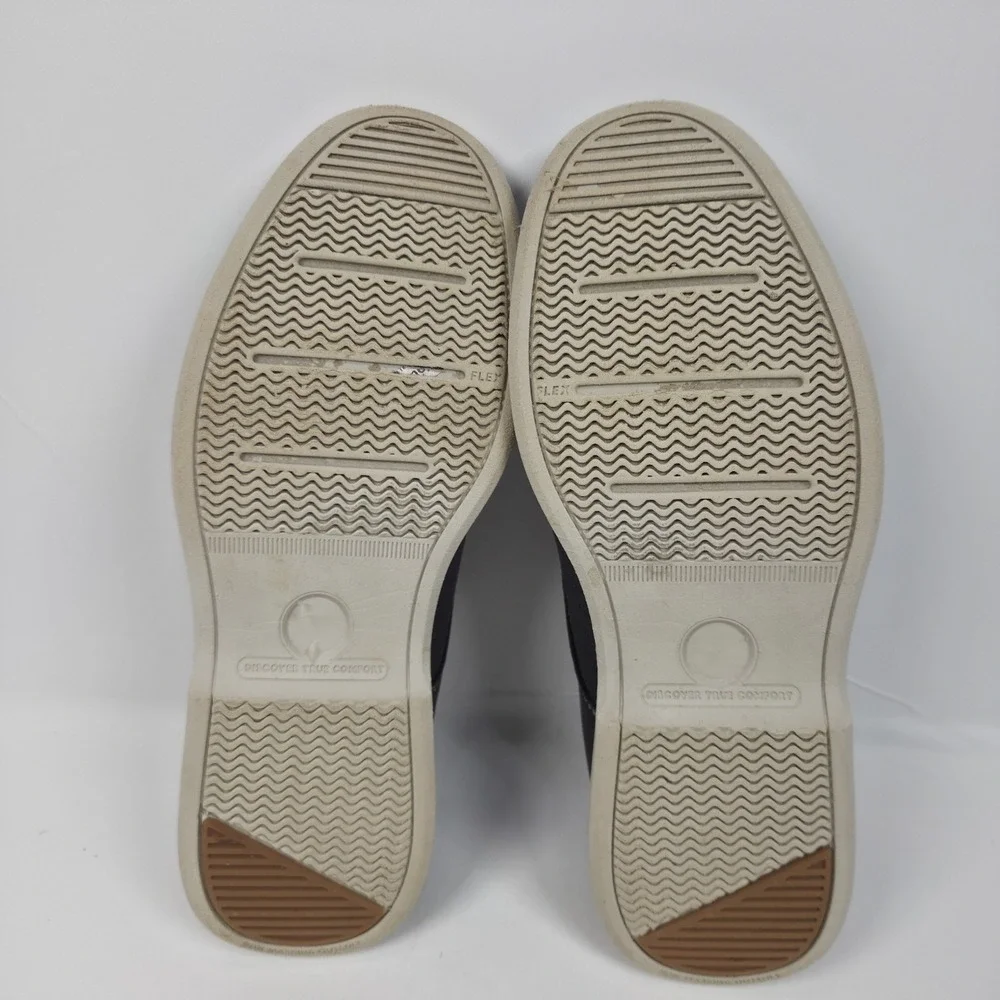 Nunn Bush Otto Knit Plain Toe Oxford Shoes Men's Size 10 W Gray 84964-062